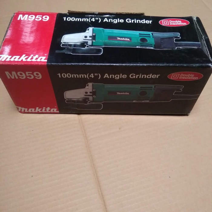 .........] Gerinda/grinder Makita M959 mesin gerinda 4inch 100% baru