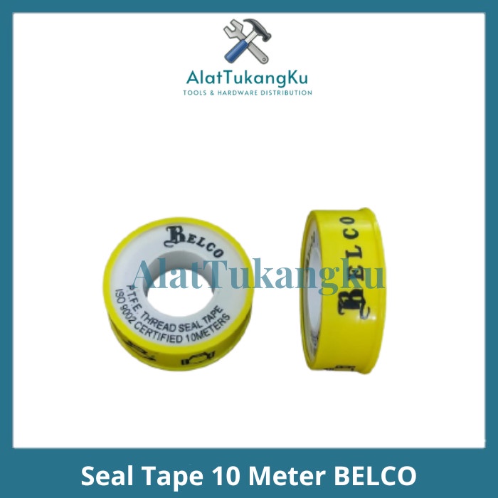 Jual Seal Tape Belco Mm X Meter Sealtape Selotip Isolasi Pipa Solatip Kran Shopee