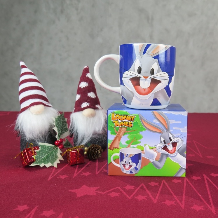 Mug Gelas Bugs Bunny Bulat 1 Pcs