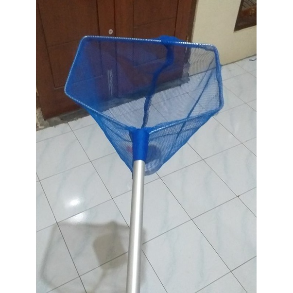 Serok ikan Gagang Almini Diameter 30cm-28cm