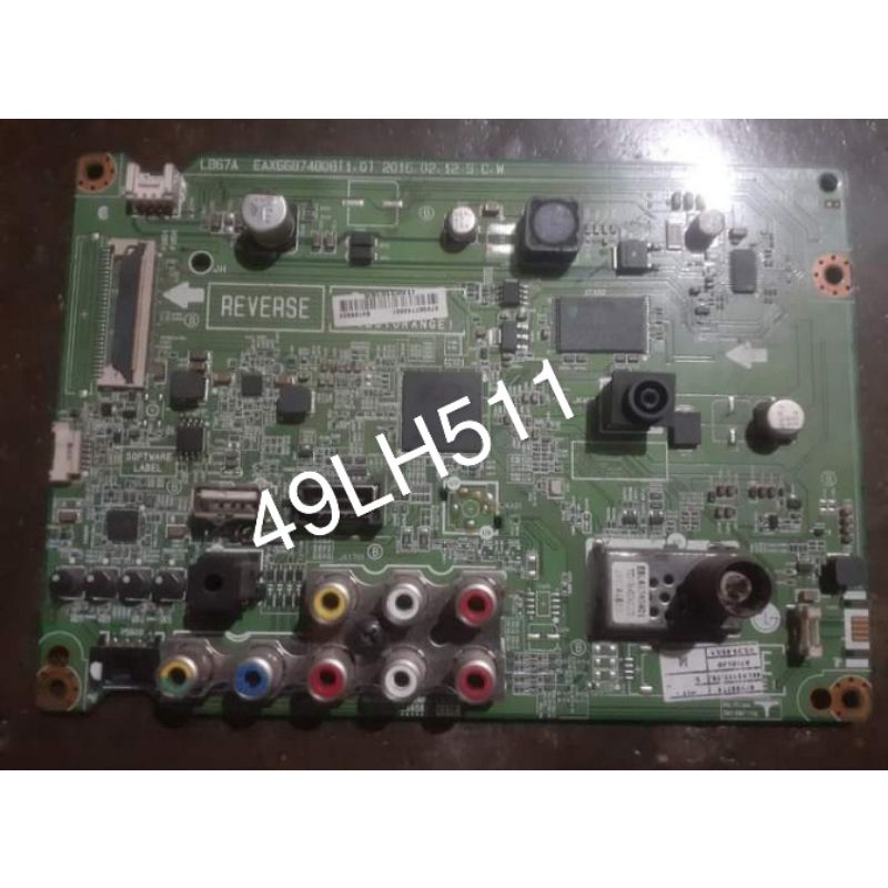 MB MOTHERBOARD TV LG 49LH511 49LH511T