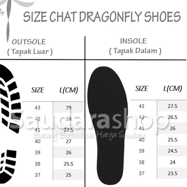 Sepatu DragonFly Hitam / Sepatu Capung Dragofly Amazon Hitam [37-43] - Hitam, 37