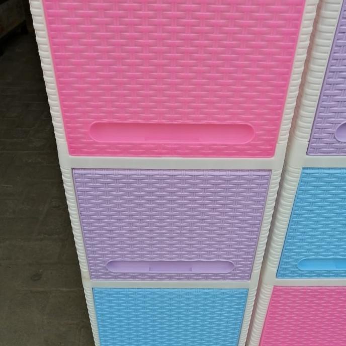 

LEMARI PLASTIK CLUB FLIP 3 SUSUN stock ready