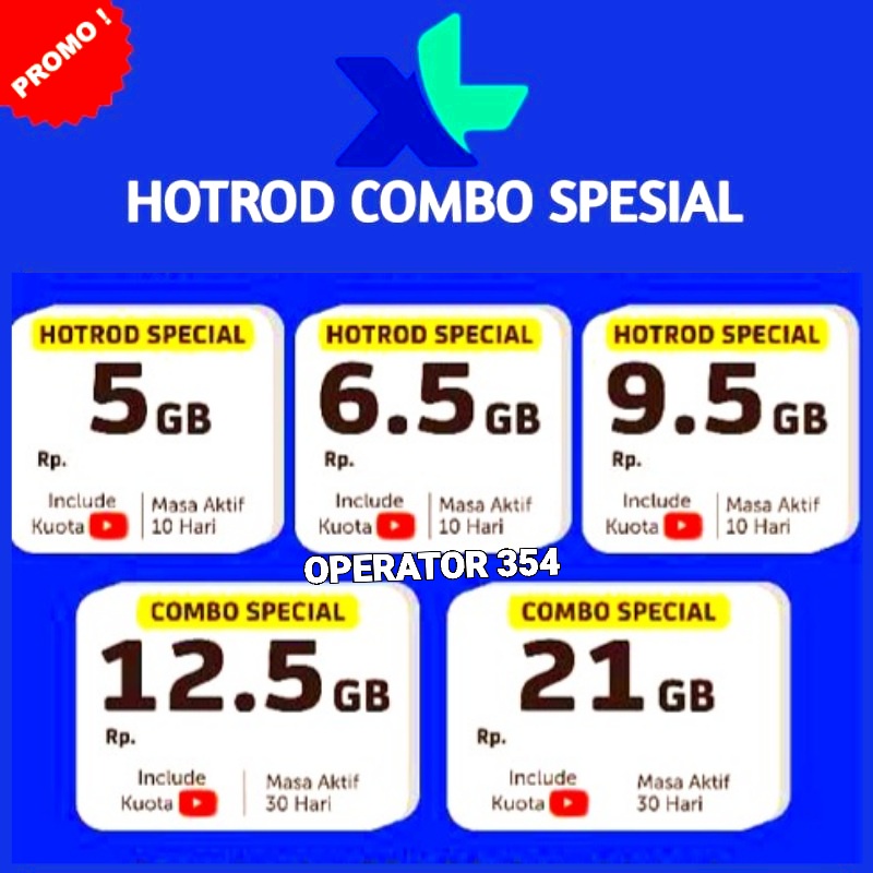(TERMURAH ) ISI KUOTA DATA XL HOTROD SPESIAL (KIRIM NOMOR DI CHAT)