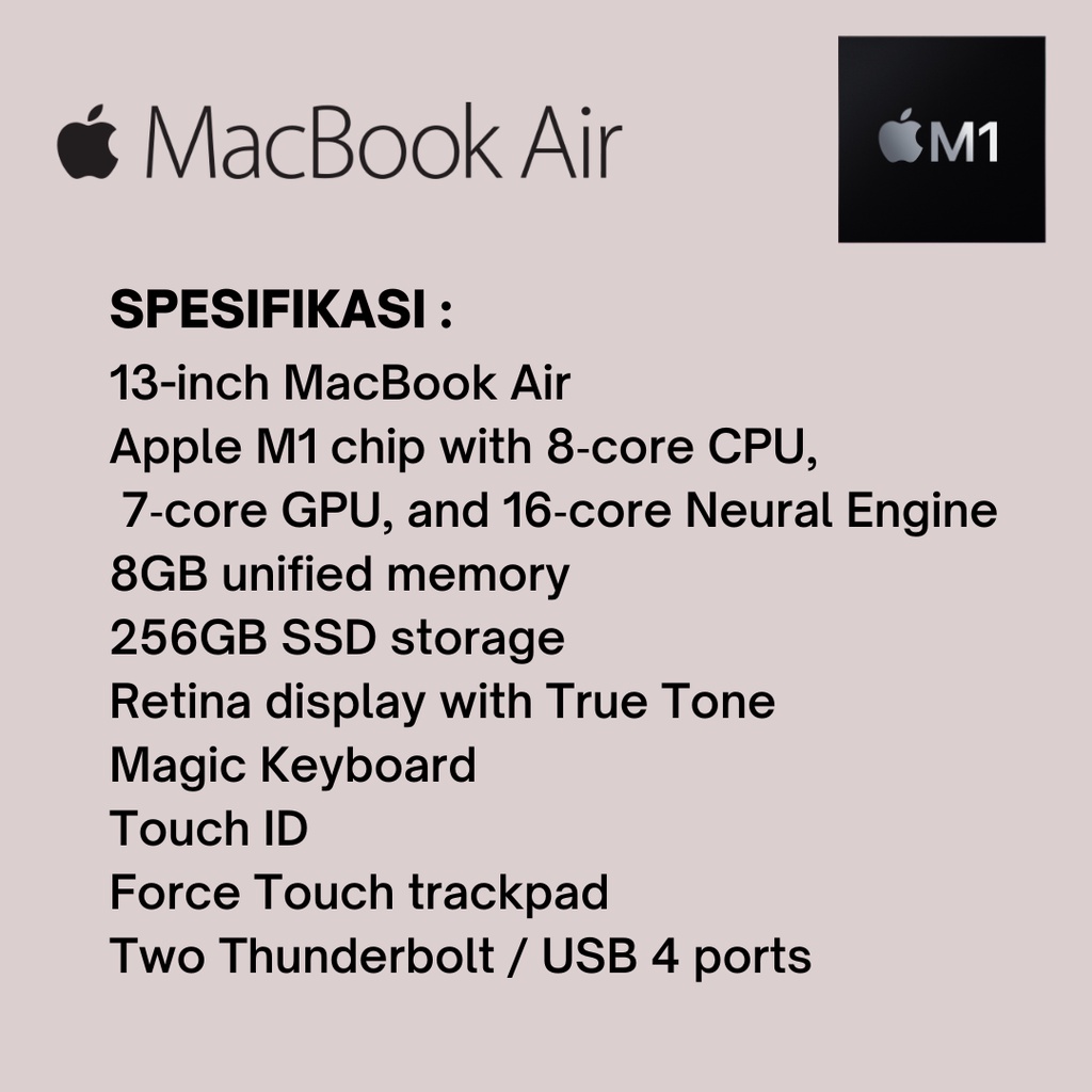 Laptop Baru 8GB SSD 256GB Garansi Resmi 1 TAHUN