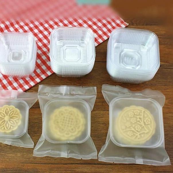 

Plastik Kue Mooncake Transparant Polos Doff PM5002