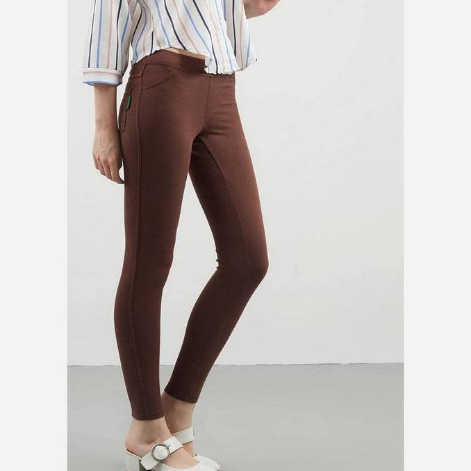 Point One DARK BROWN Premium Jegging
