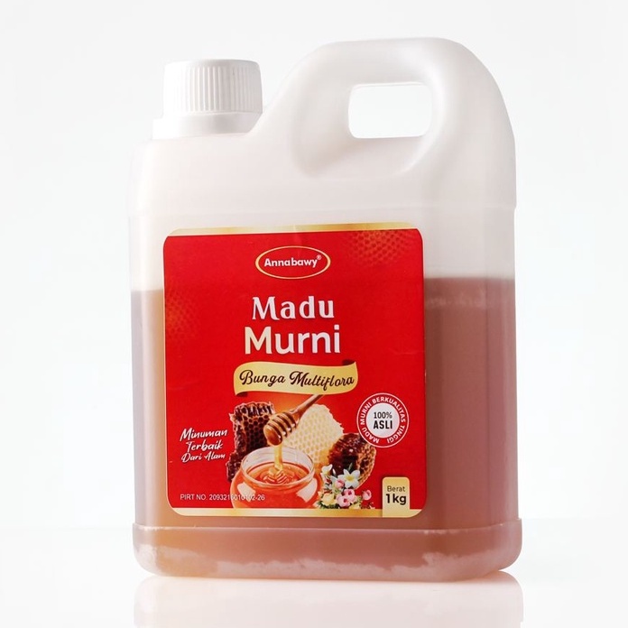 

Madu Murni Nektar Bunga Multiflora / Madu Multi Flora 1 Kg Annabawy - 100% Asli [BISA COD]