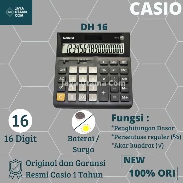 

Calculate Kalkulator Casio Dh-16