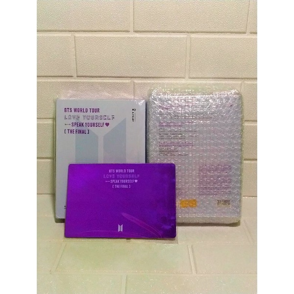 (READY STOCK) DVD BTS WORLD TOUR 'LOVE YOUR SELF : SPEAK YOUR SELF' (THE FINAL)  SEALED+ POB / UNSEA