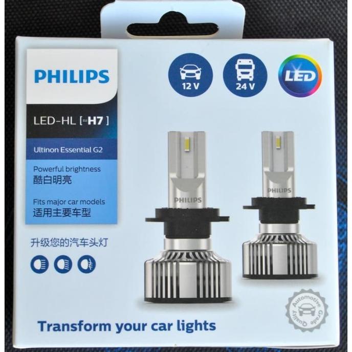 bohlam led hl hir2 ultinon essential g2 11012ue2x2 philips -65612