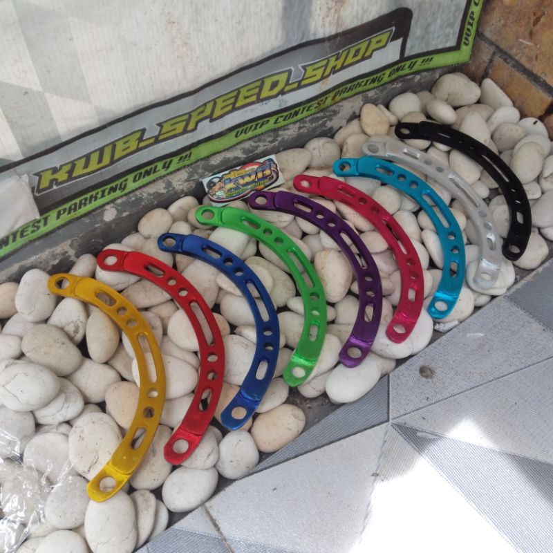 Pangkon C coak panjang 17cm full almunium bahan tebal warna lengap