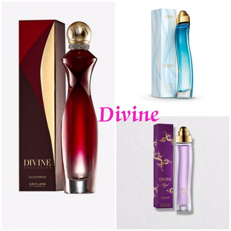 Divine Exclusive Eau de Parfum / Divine Perfumed Body Cream/Divine Royal Edt/ Divine Edt