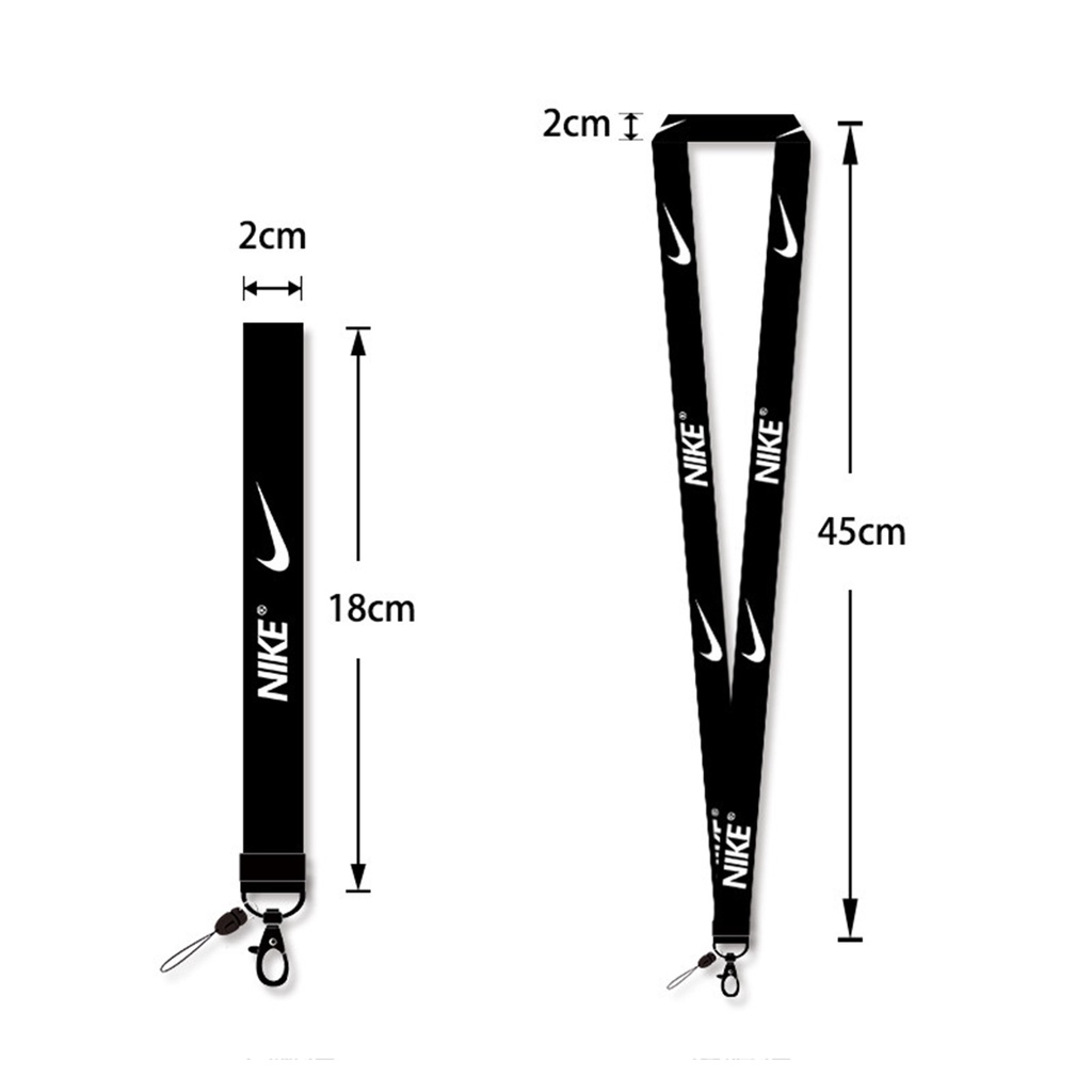 Tempat Kartu NK Merk Tide Dengan Mode Lanyard Tali Leher Gelang Cocok Untuk Kartu Bank Bus Selempang Gantungan Kunci Casing Ponsel