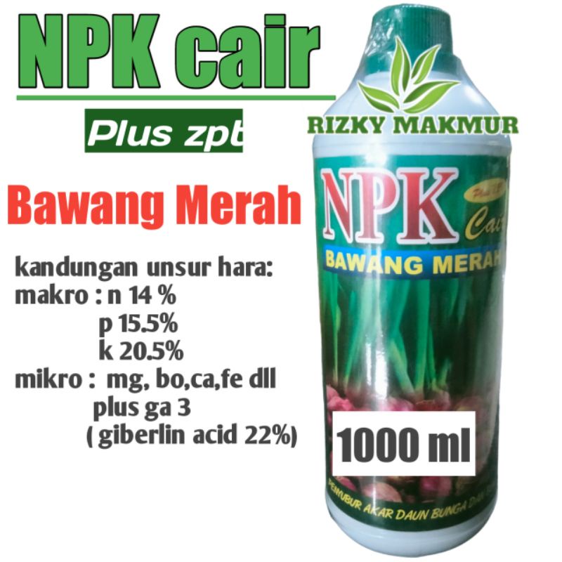 Npk cair  plus ga3  1000 ml