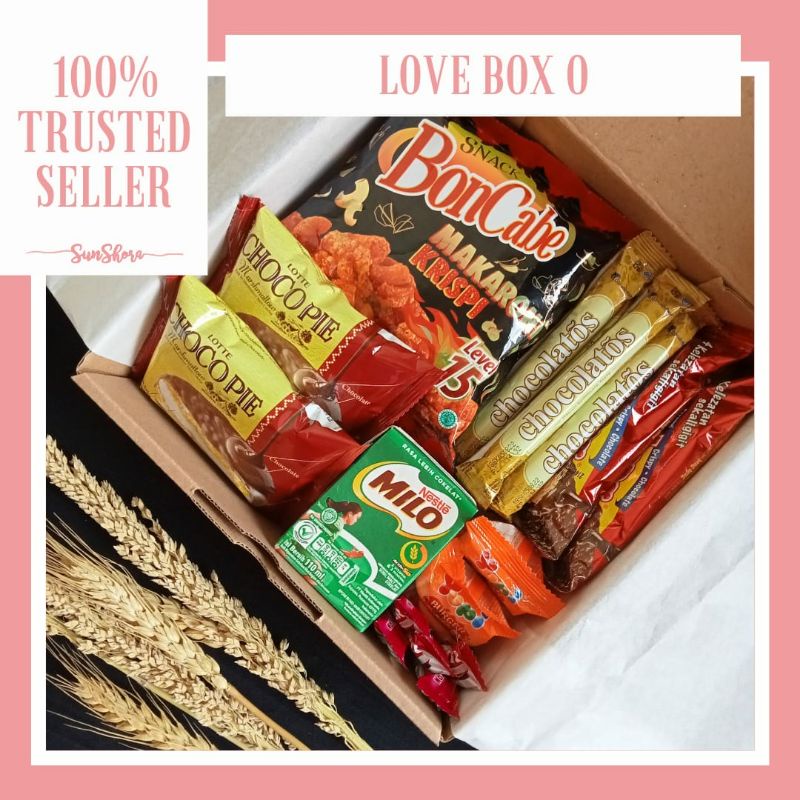 

LoveBox O || SnackBox || by Keranjang Gift