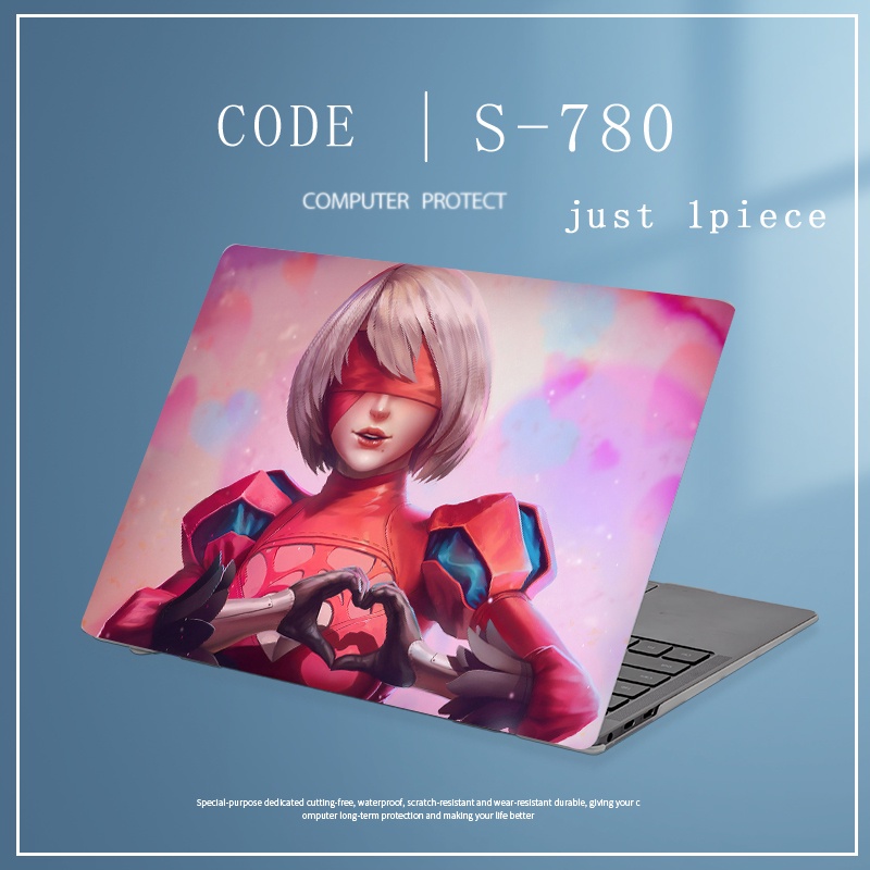 1pc Universal Bebas Potong COD Menyesuaikan 12 13 14 15.6 Inch Cover Laptop Stiker Skin Untuk Lenovo S435 S436 S500 U31-70 U330 U41-70Quote Kata Kata Kata Terkenal Lembaran Decals