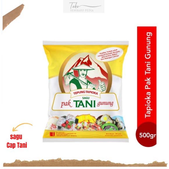 

Tepung Tapioka Cap Tani Gunung - 500 gram