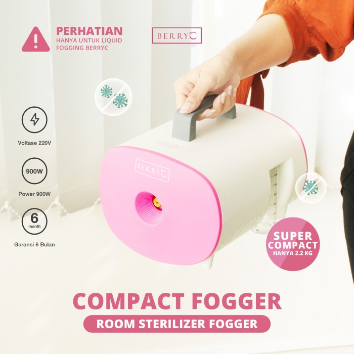 Berryc Compact Fogging Machine Mini Fogger 900W Disinfektan & Nyamuk