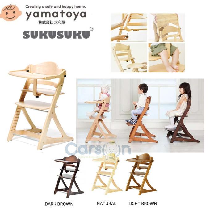 Jual Yamatoya Sukusuku Plus Table High Chair / Yamatoya Kursi Makan