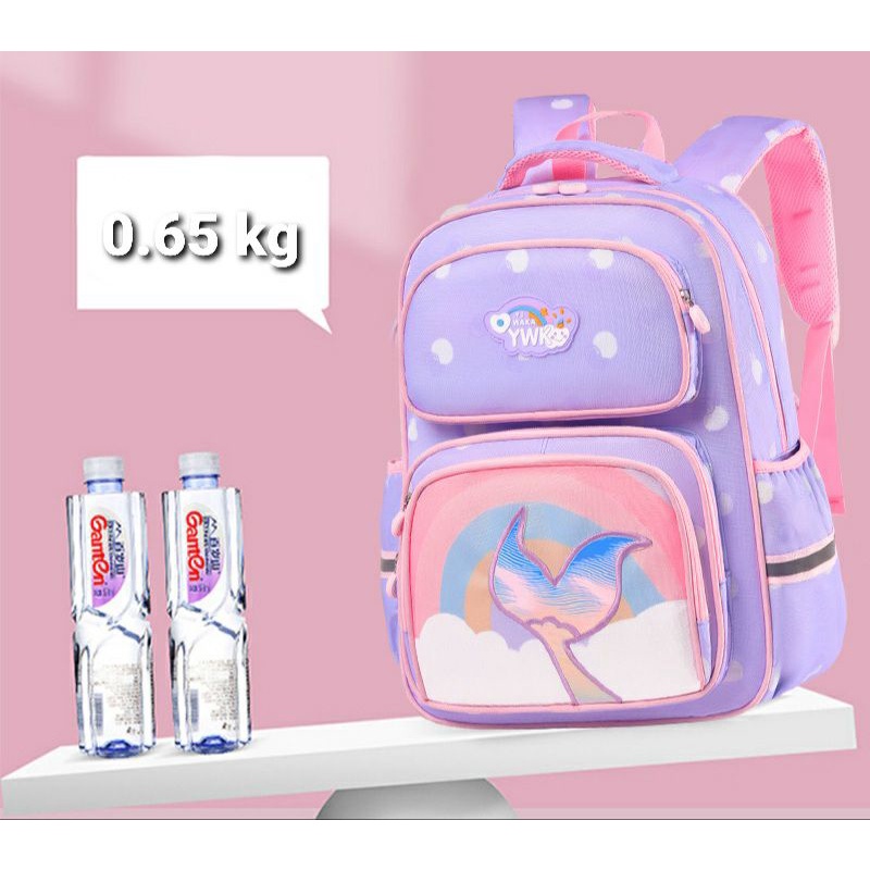 Tas Ransel Backpack Anak Sekolah Perempuan SD model Mermaid