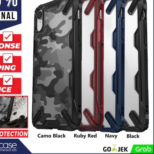 Case iPhone XS Max / XS / X / XR Case Ringke FUSION X Original Casing - XR Black