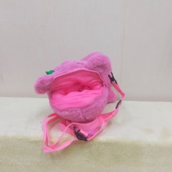 Tas Selempang Anak Perempuan Kuromi Lotso Strawberry Sling Bag/Tas Slempang Lotso