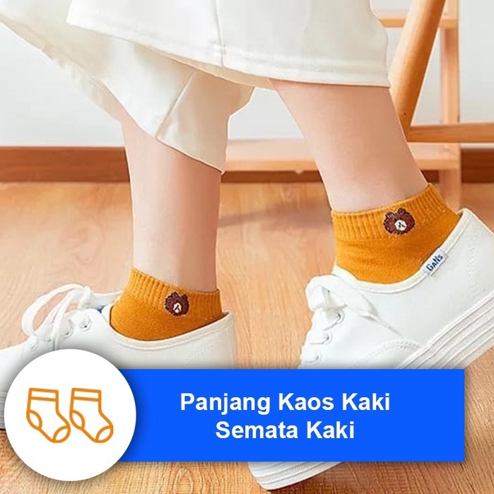 kaos kaki ankle semata kaki motif karakter lucu kaos kaki fashion unisex