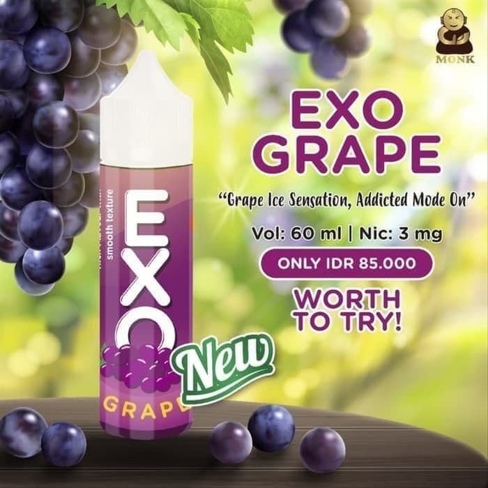 Liquid Exo Series 60ml Authentic Grape Mango Melon