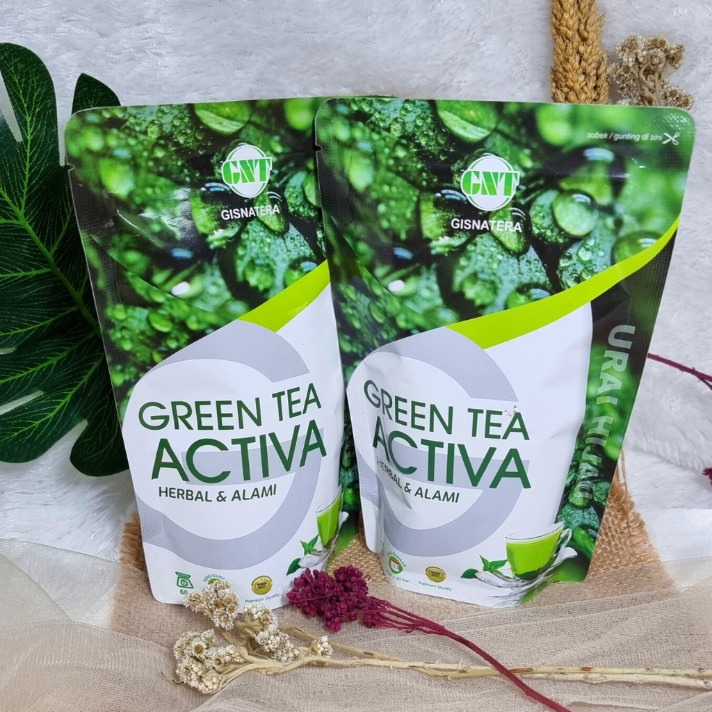 

GREENTEA ACTIVA/PELUNTUR LEMAK KOTOR GREEN TEA ACTIVA varian urai