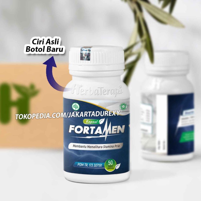 FORTAMEN obat herbal tahan lama kapsul