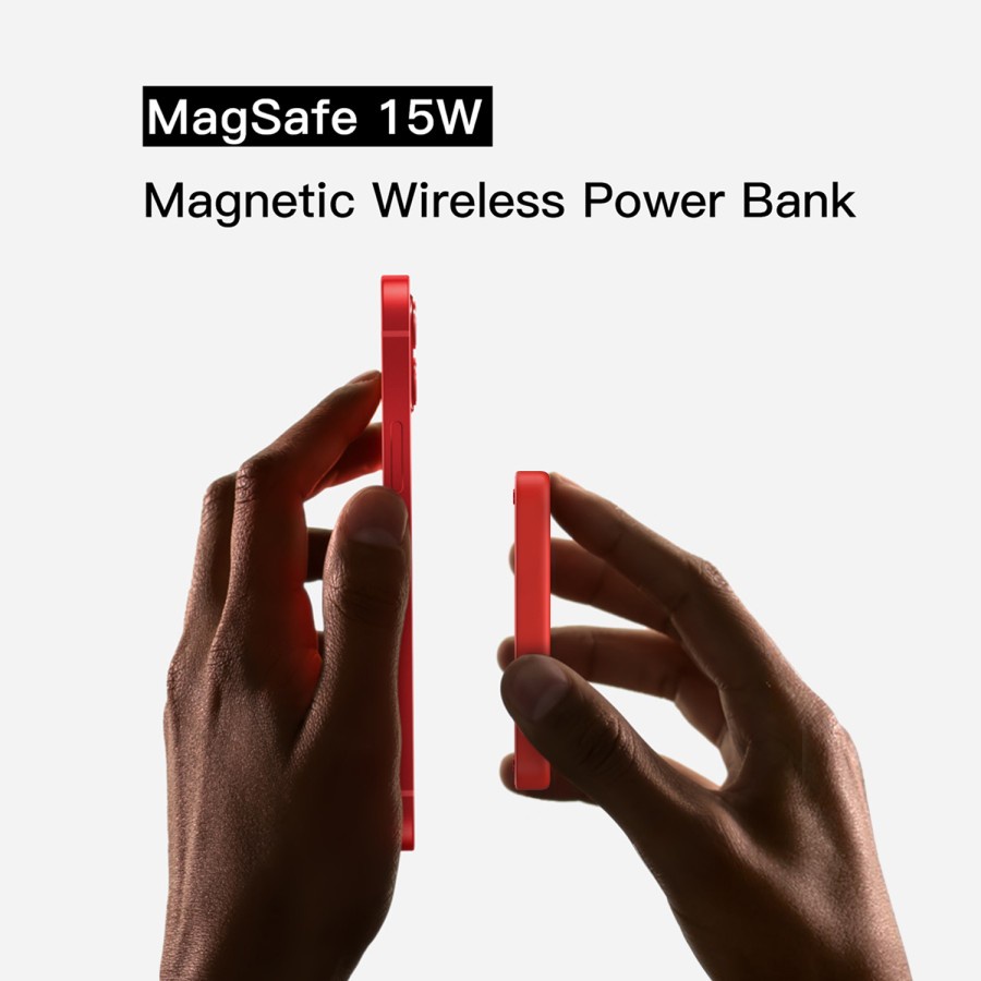 KIIP WIRELESS POWER BANK MAGNETIC MAGSAFE 15W FAST CHARGING 4200MAH