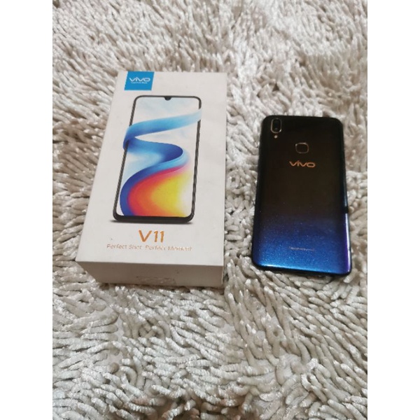 Vivo V11 Ram 6 64gb Fulset Garansi Resmi