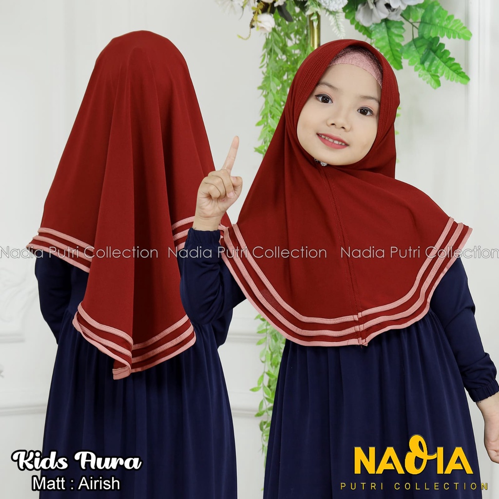 HIJAB AURA KIDS INSTAN/HIJAB INSTAN KIDS AURA