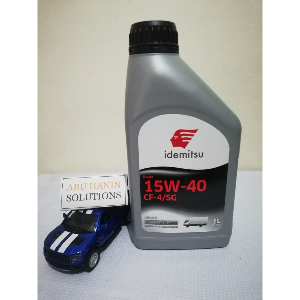 OLI IDEMITSU DIESEL CF4/SG 15W40 1 Liter / Oli Mobil Diesel
