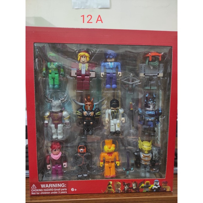 Figure ROBLOX Box Set isi 12 Mainan Anak