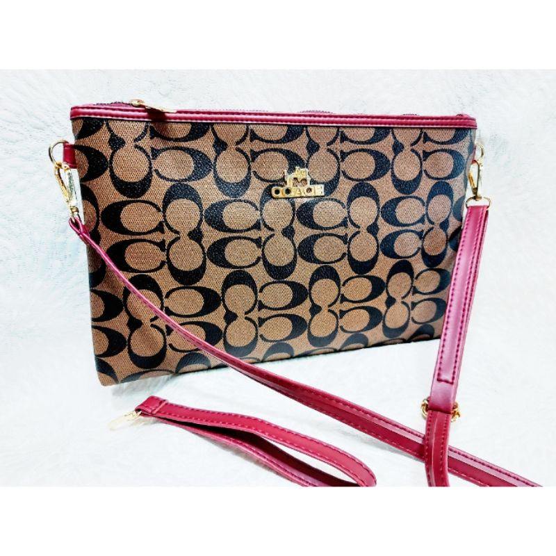 CLUTCH BRANDED MURAH COACH 1RUANG WNS