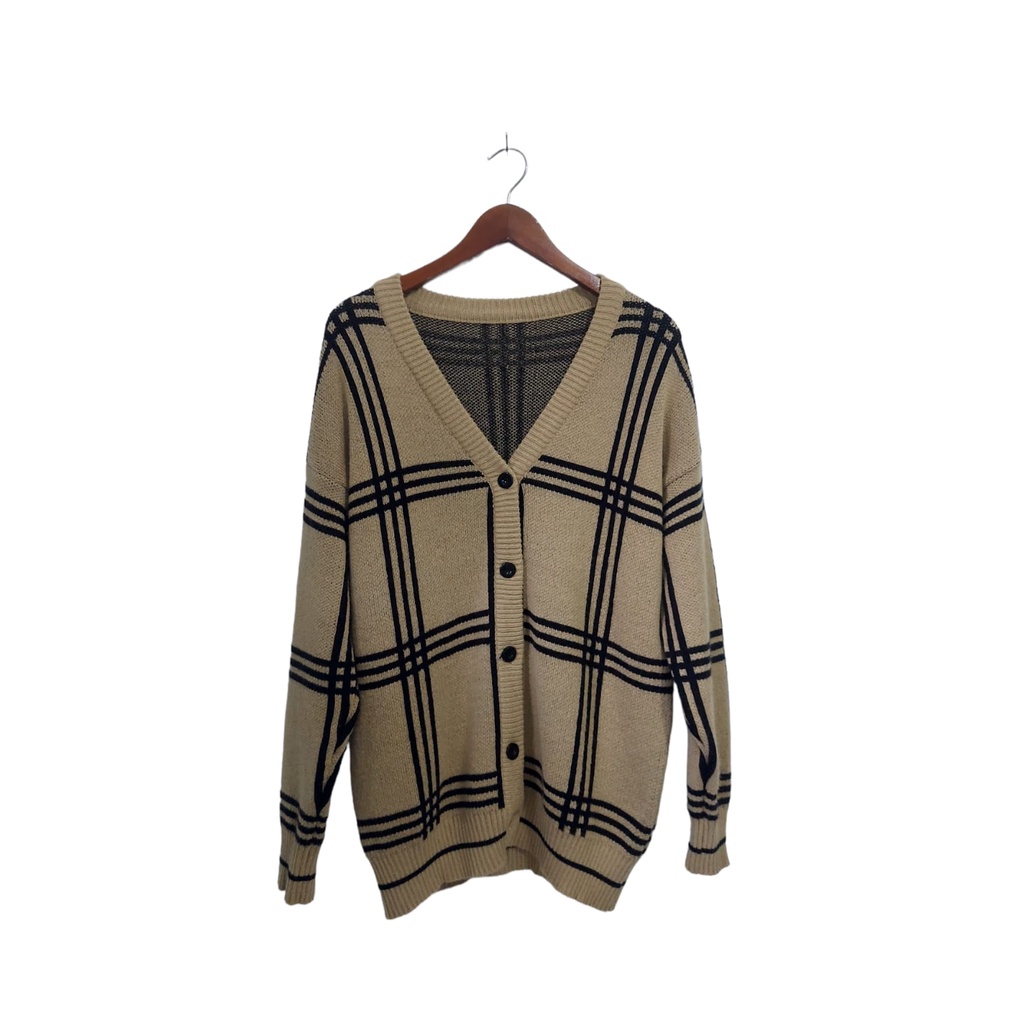 [PREMIUM] MINGYU CARDI CARDIGAN RAJUT KANCING SQUARE