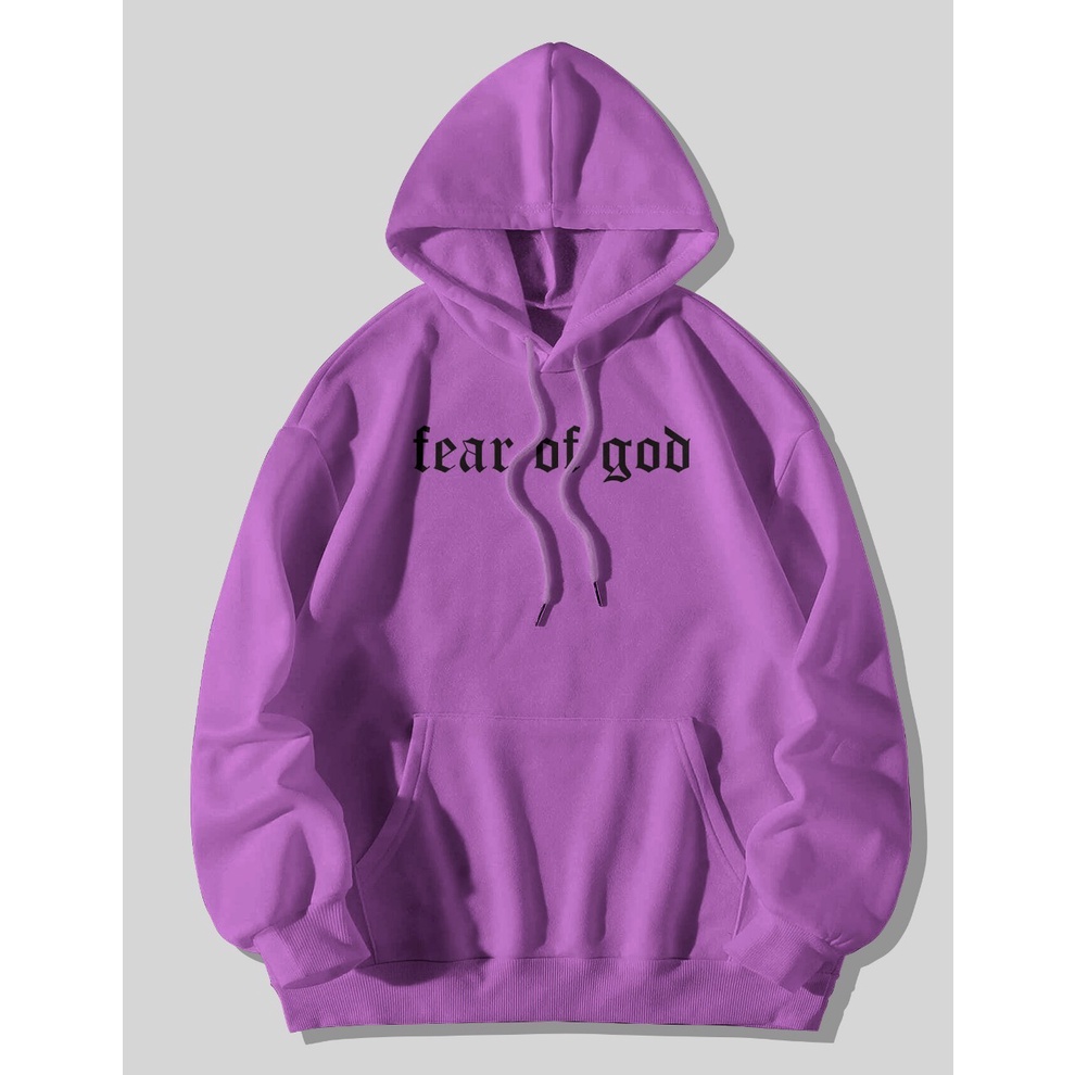 FEAR OF GOD| - Hoodie Jumper Pria Wanita Distro Fear| of |Sweater Hoodie Unisex Bahan Fleece God FEAR OF GOD (Fear Of God) Size M-Xxxl Unisex (Pria&amp;Wanita)