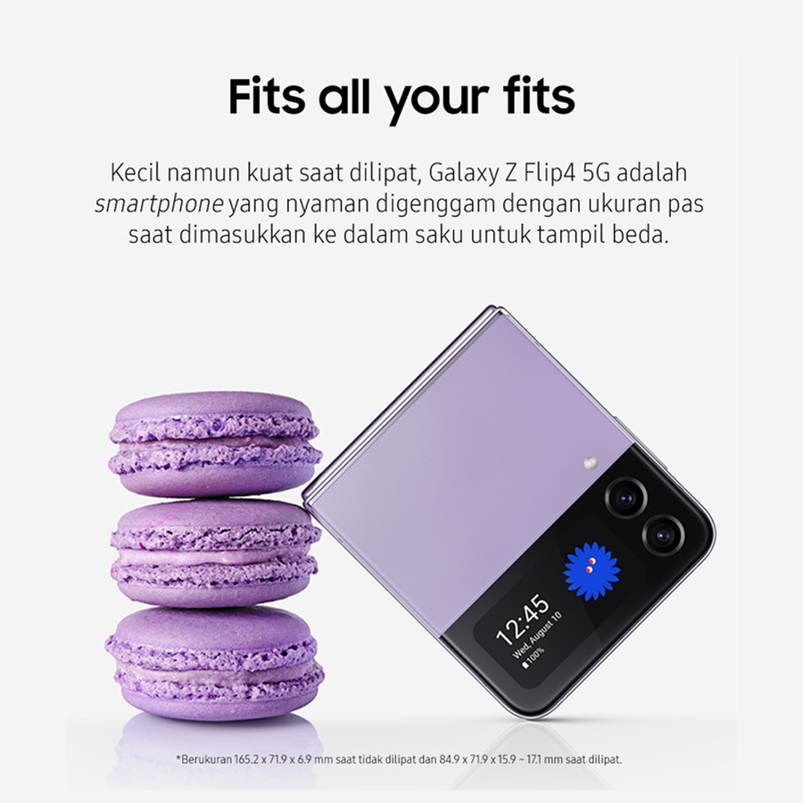 SAMSUNG GALAXY Z FLIP 4 SMARTPHONE GARANSI RESMI