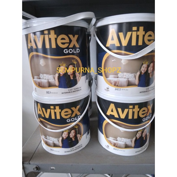 Jual Cat Avitex Gold 5 Kg Sistem Tinting Cat Tembok Luar Dan Dalam Cat Plafon Shopee Indonesia 5969