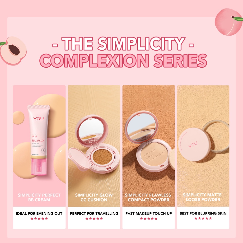 [NEW] YOU Simplicity Glowy CC Cushion - Cushion By Y.O.U Original BPOM