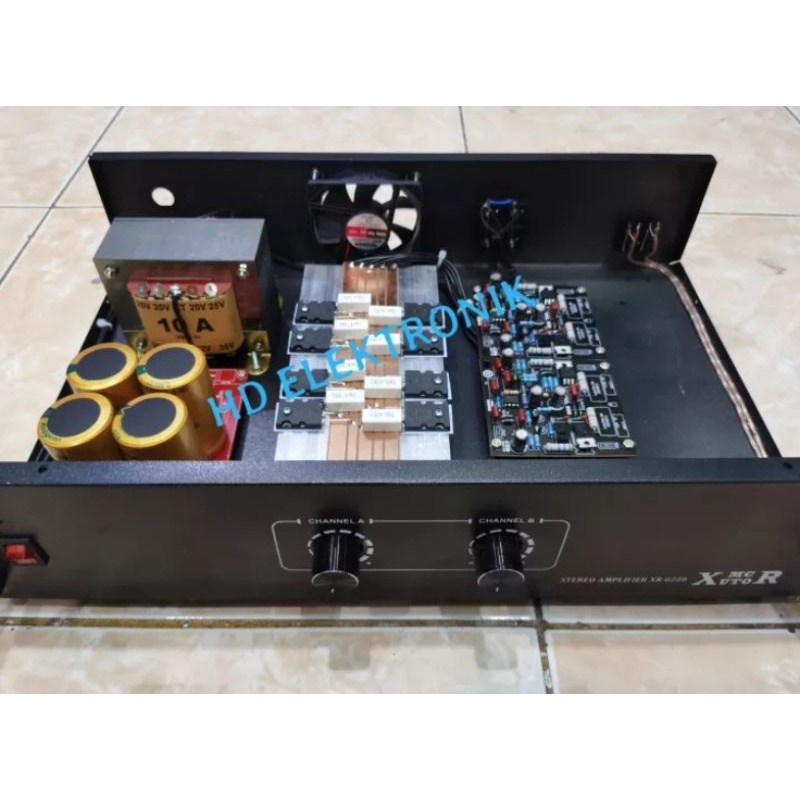 POWER AUDIO RAKITAN 10A CT 45 POWER SOCL 506 STEREO (peking kayu)
