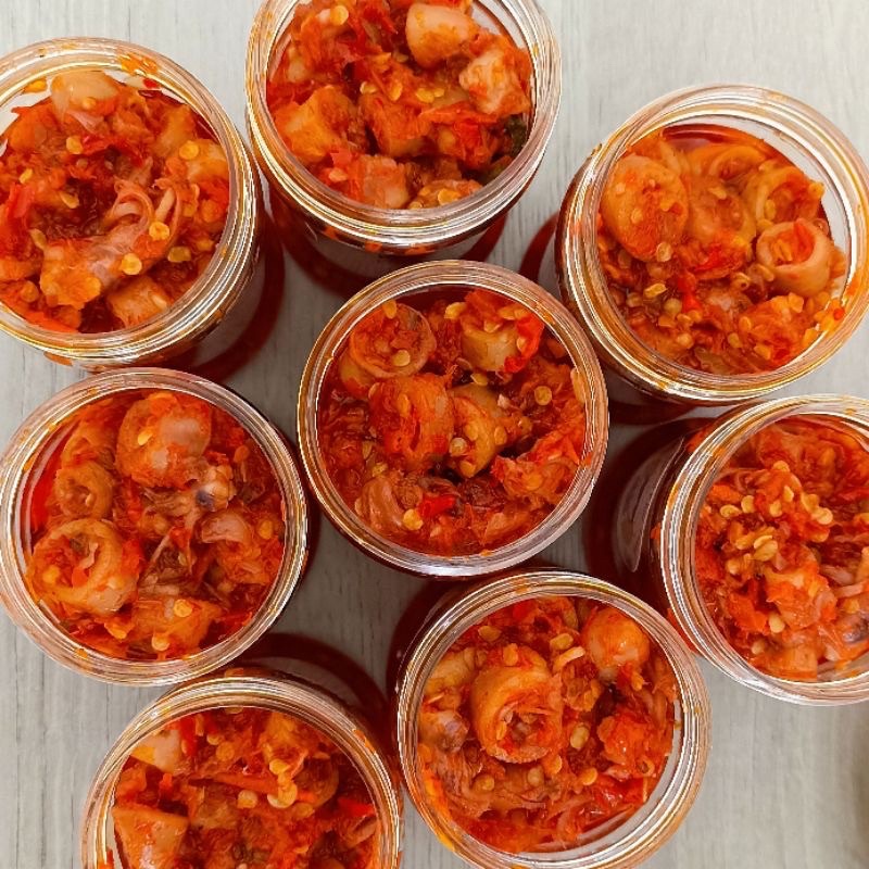 

SAMBAL CUMI PEDAS HOT / SAMBAL ATI AMPELA 200Gram !!!!