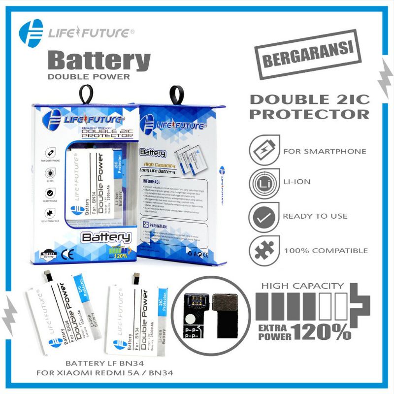 Baterai BN34 / Baterai hp