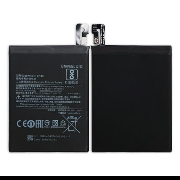 BATRE BATERAINYA BATTERY XIAOMI NOTE 6 PRO BN48 BN 48 ORIGINAL