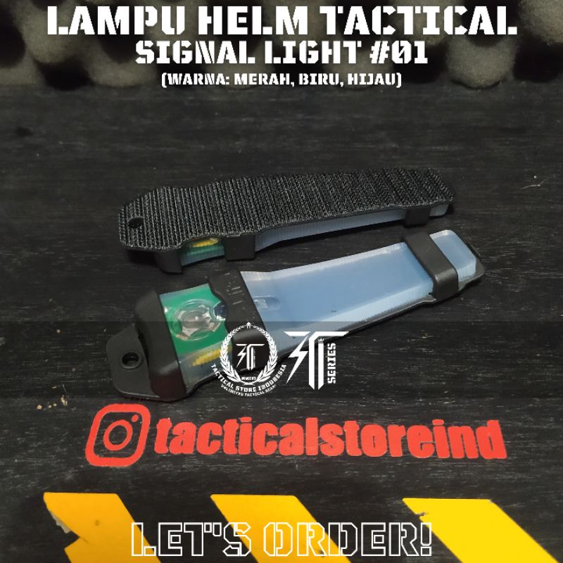 Lampu Helm Tactical #01 TSI Series