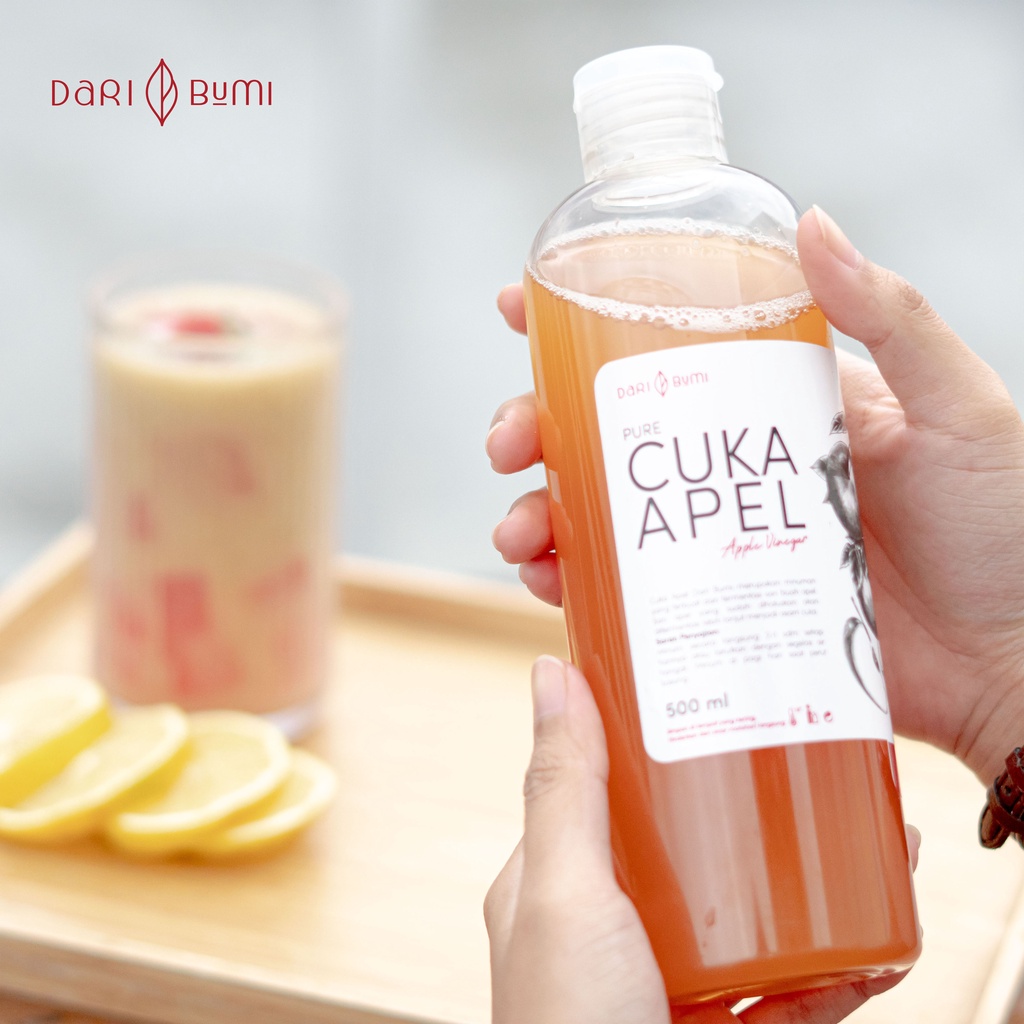 Cuka Apel Asli Daribumi Minuman Diet Premium Pure Original