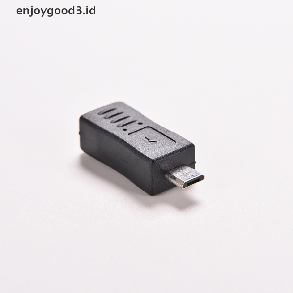 Adapter Konverter Konektor Charger / Data Mini USB Female Ke Micro USB Male F / M 1