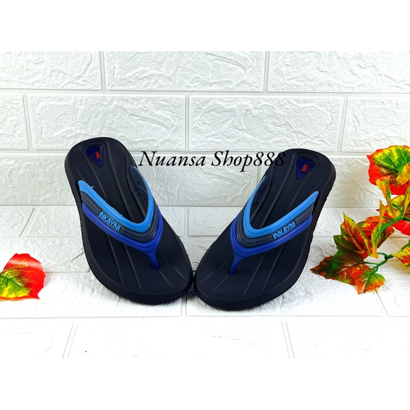 Sandal Jepit Pria Dewasa Anak-Anak Bahan Karet Anti Licin Ukuran30-44(3008,5608,6008)
